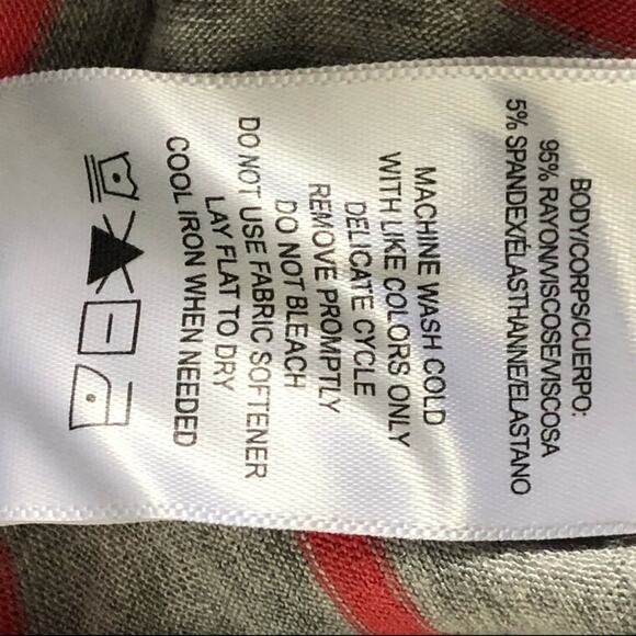 Marc New York Performance Sleeveless Asymmetrical Striped Sundress Size Large - Picture 9 of 14